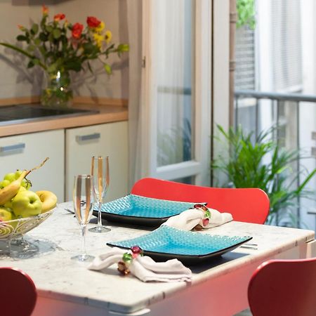 Bibi Boutique Arezzo Living Suite Rosafragola & Verdeconiglio Luaran gambar