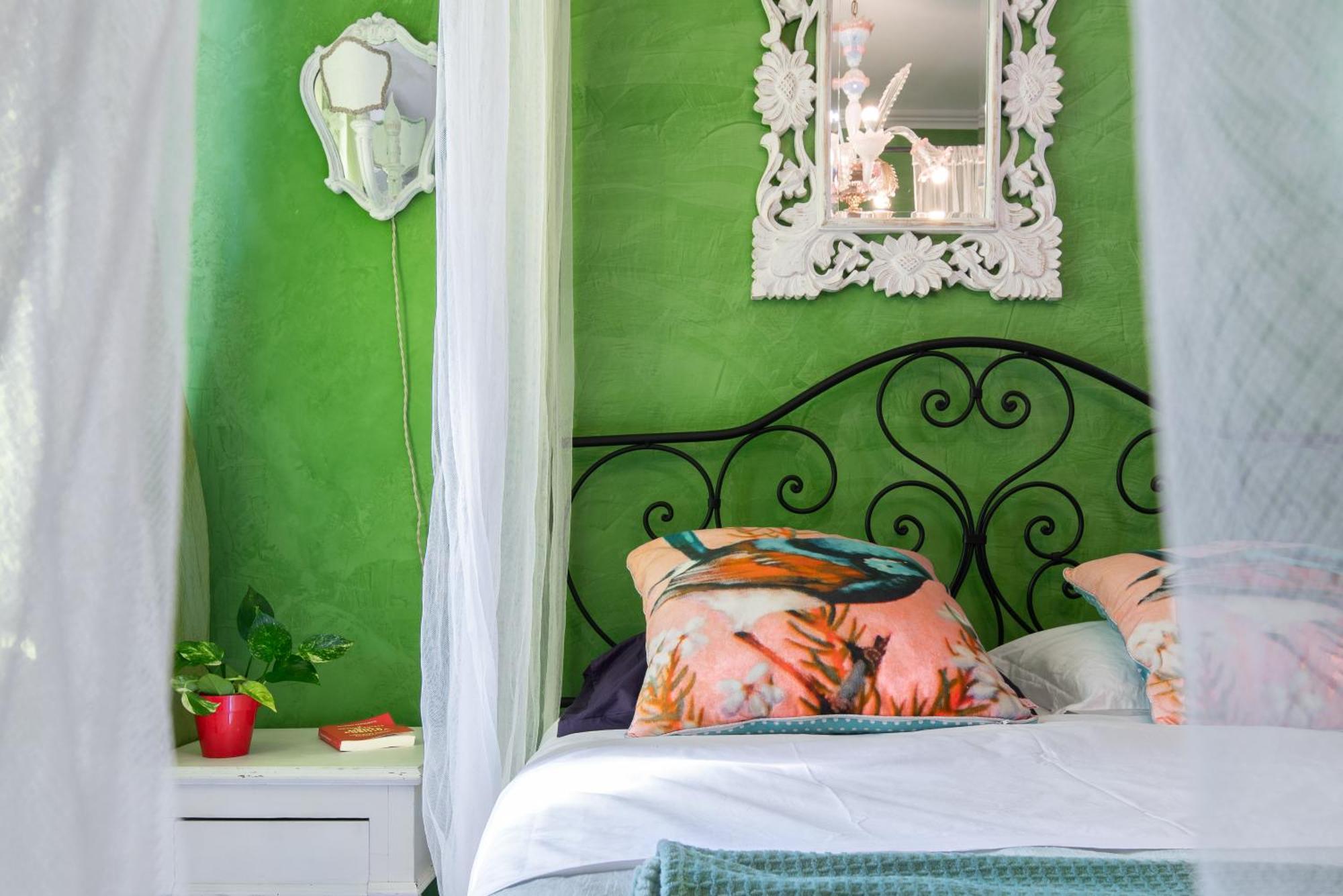 Bibi Boutique Arezzo Living Suite Rosafragola & Verdeconiglio Luaran gambar