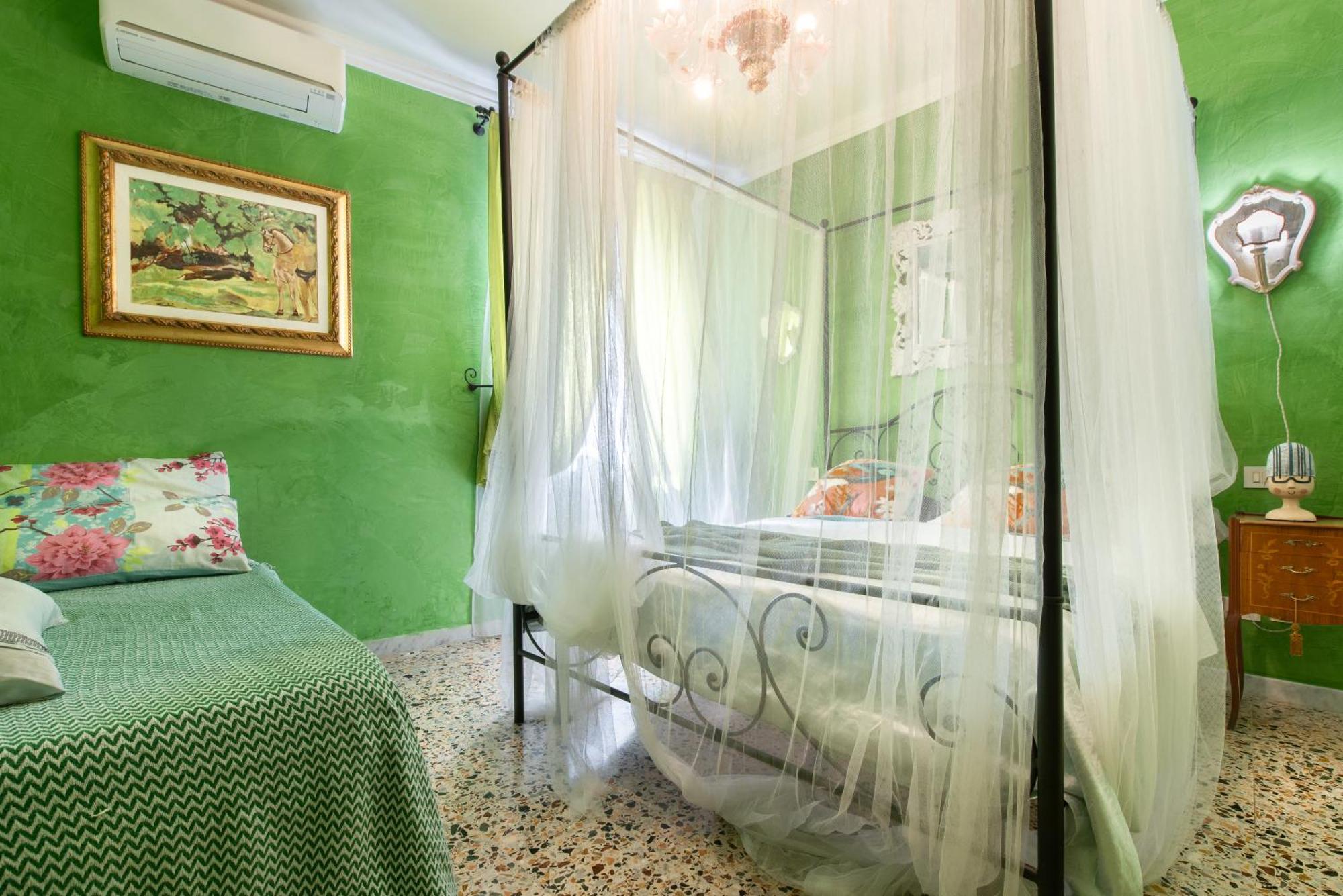 Bibi Boutique Arezzo Living Suite Rosafragola & Verdeconiglio Luaran gambar