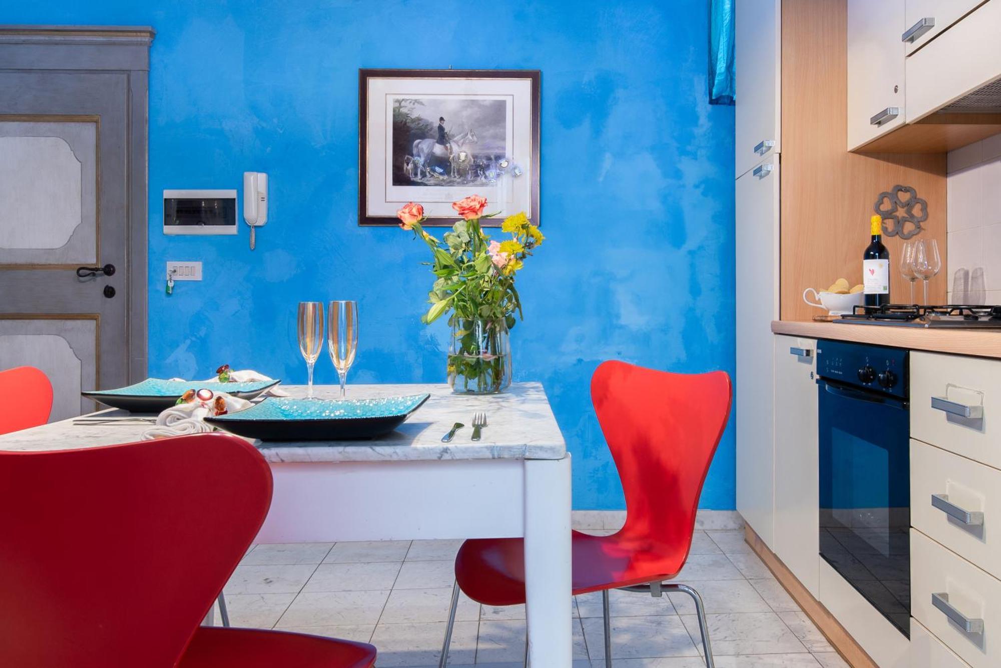 Bibi Boutique Arezzo Living Suite Rosafragola & Verdeconiglio Luaran gambar