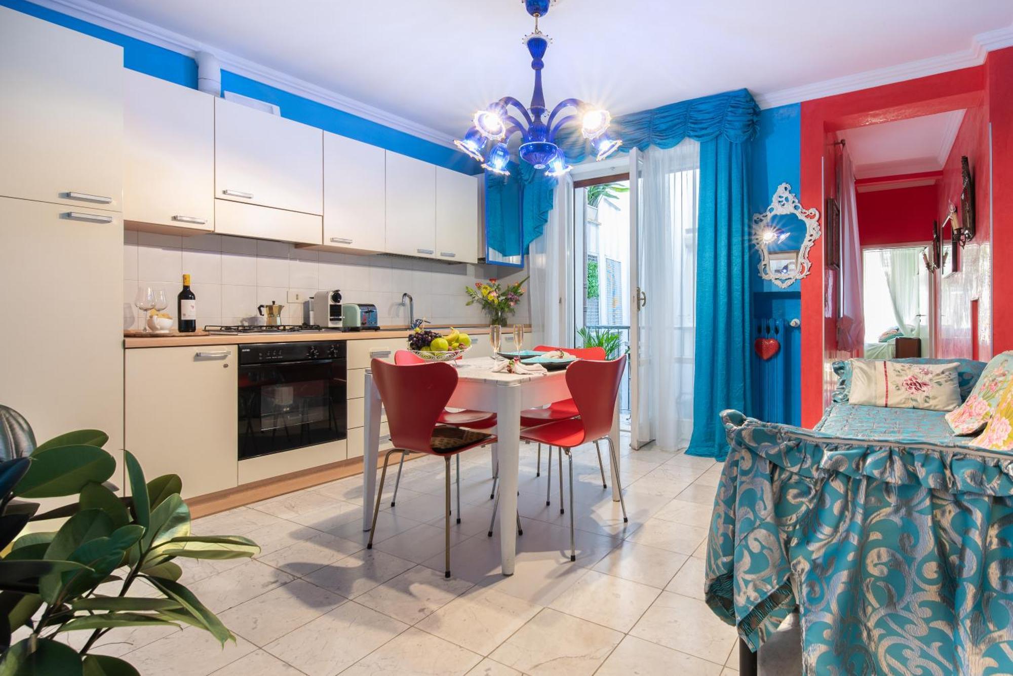 Bibi Boutique Arezzo Living Suite Rosafragola & Verdeconiglio Luaran gambar