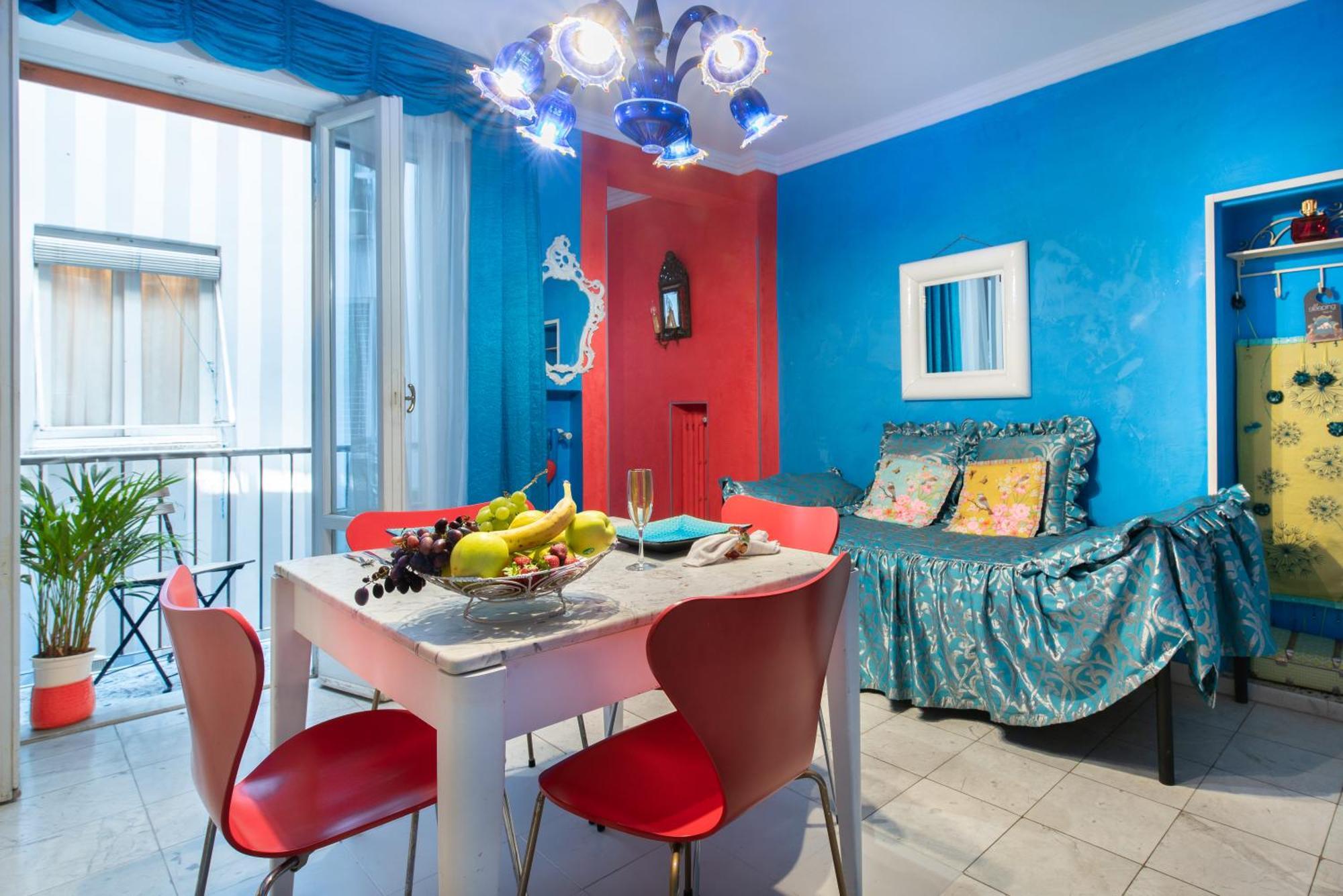 Bibi Boutique Arezzo Living Suite Rosafragola & Verdeconiglio Luaran gambar