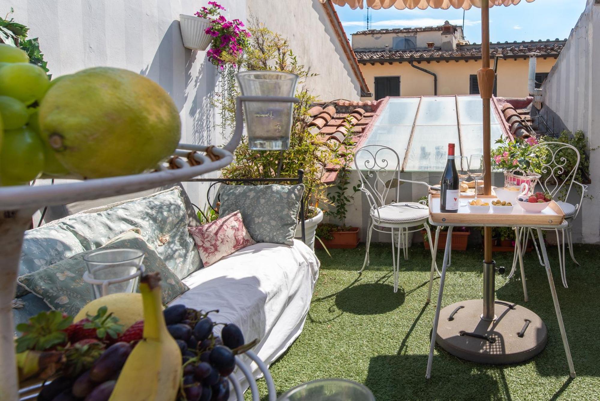 Bibi Boutique Arezzo Living Suite Rosafragola & Verdeconiglio Luaran gambar