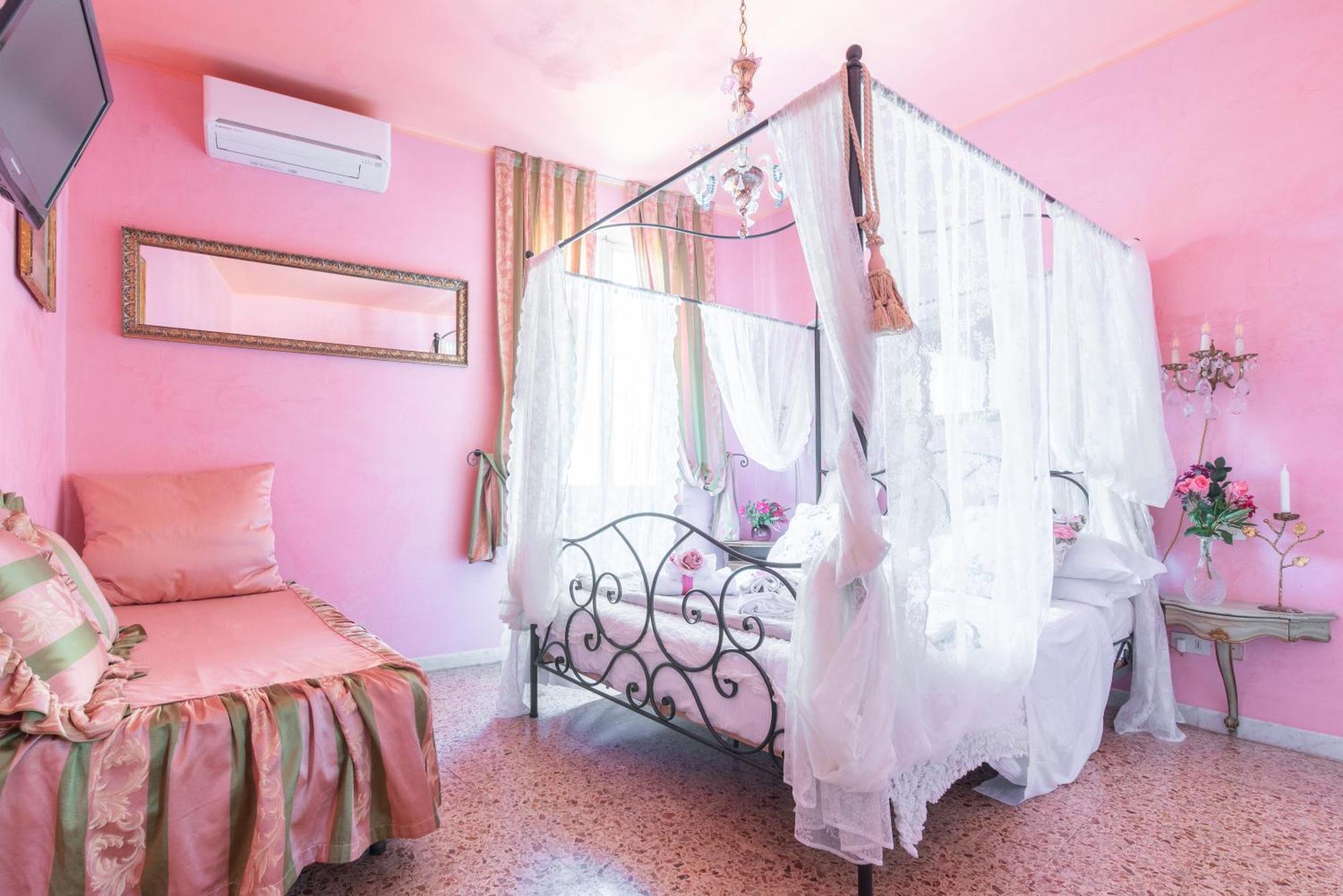 Bibi Boutique Arezzo Living Suite Rosafragola & Verdeconiglio Luaran gambar